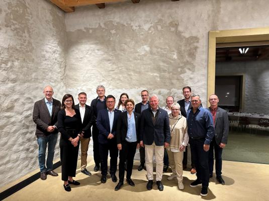 Behördentreffen mit Bettingen