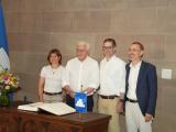 Deutscher Bundespräsident Frank-Walter Steinmeier besucht Riehen