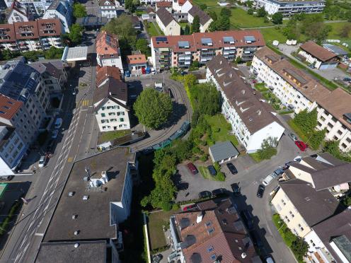 Lörracherstrasse, Tramwendeschlaufe