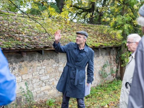 Lüscherhaus im historischen Dorfkern