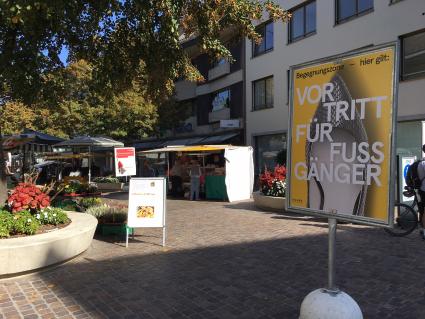 Plakat im Webergässchen