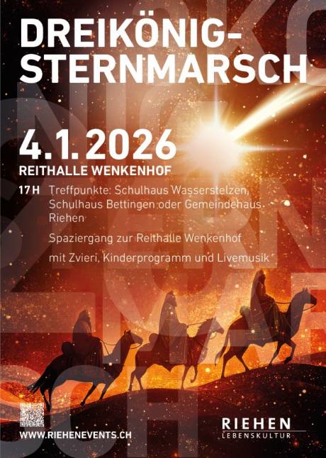 Dreikönigsternmarsch in Riehen
