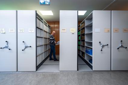 Leseraum der Dokumentationsstelle der Gemeinde Riehen